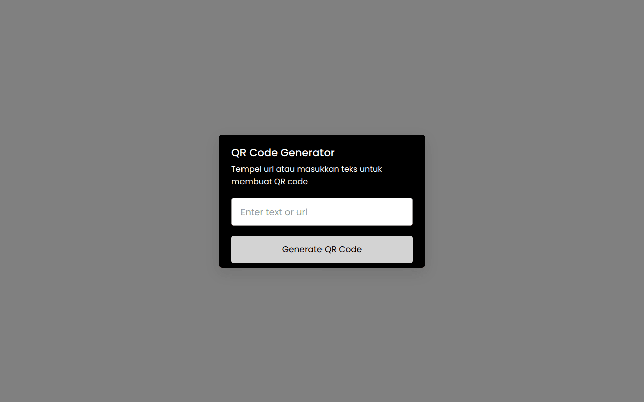 Qr Code Generator